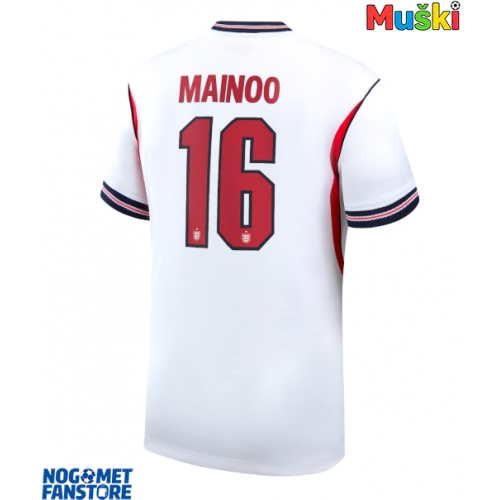 Engleska Kobbie Mainoo #16 Domaci Dres SP 2026 Kratak Rukav
